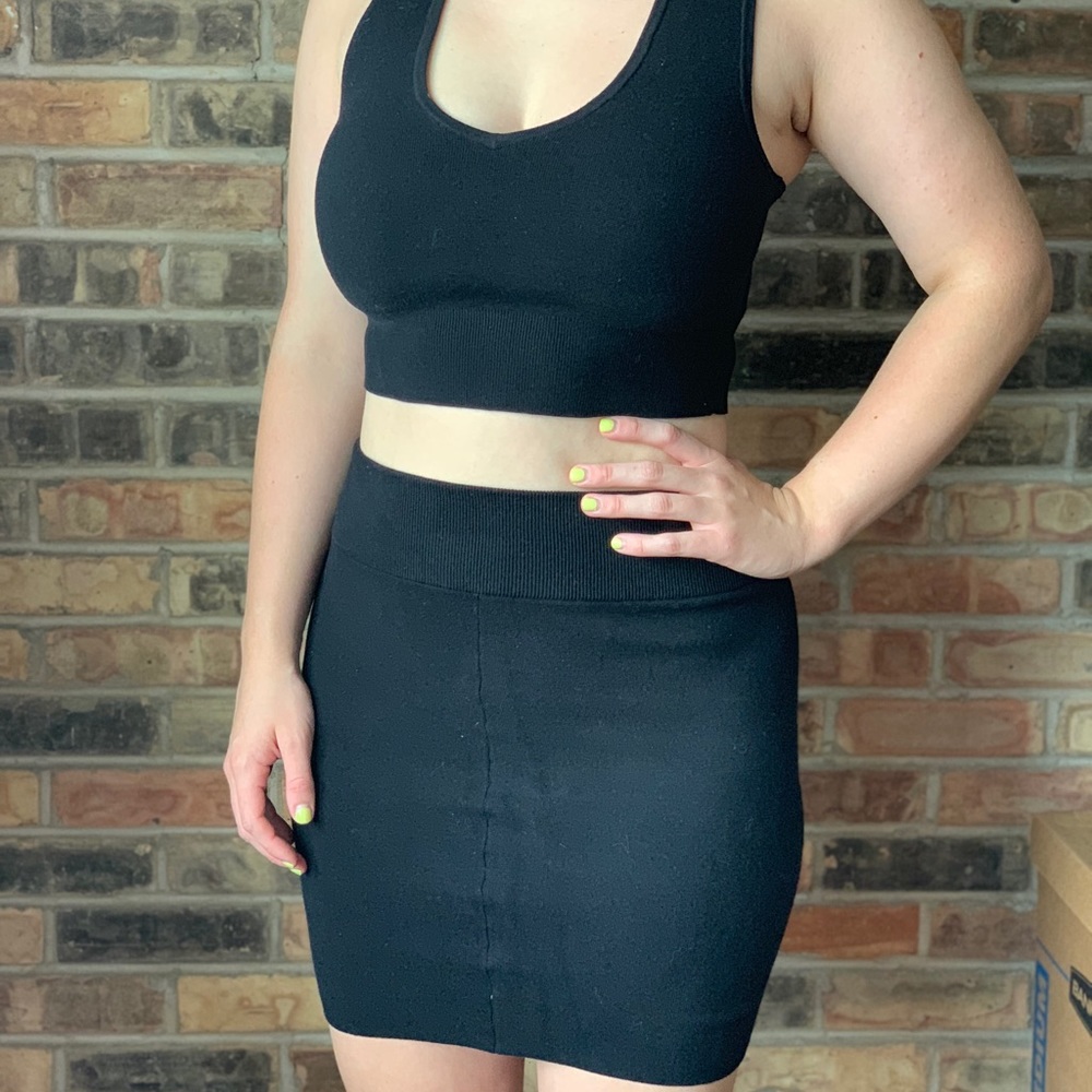 Express Black Skirt